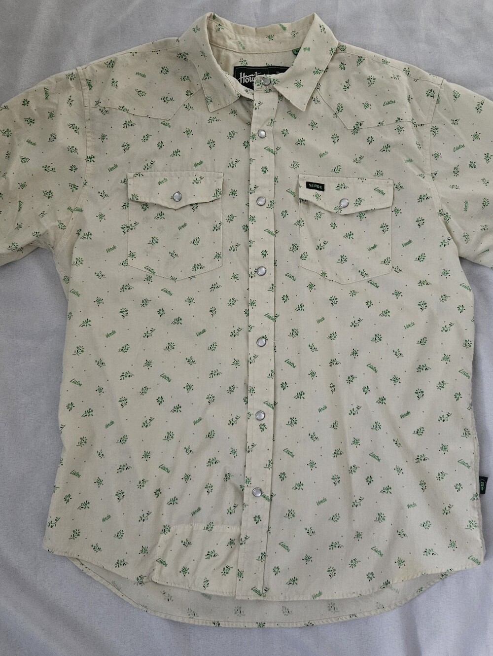Howler Brothers Rare Austin Verde Shirt